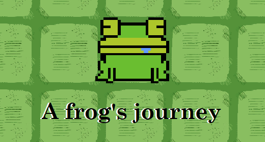 A frog's journey logo